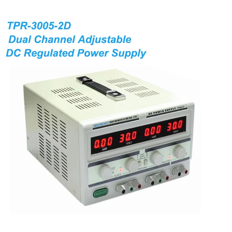TPR-3005-2D Dual Channel Adjus - Dual Channel Linear Power Supply 30V 5A ulasan dan harga