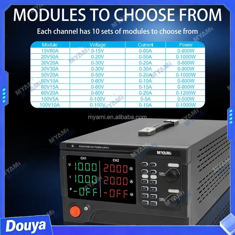 For MYAMi 1200W 60V 20A Dual C - High Power 60V 20A Bench Power Supply ulasan dan harga