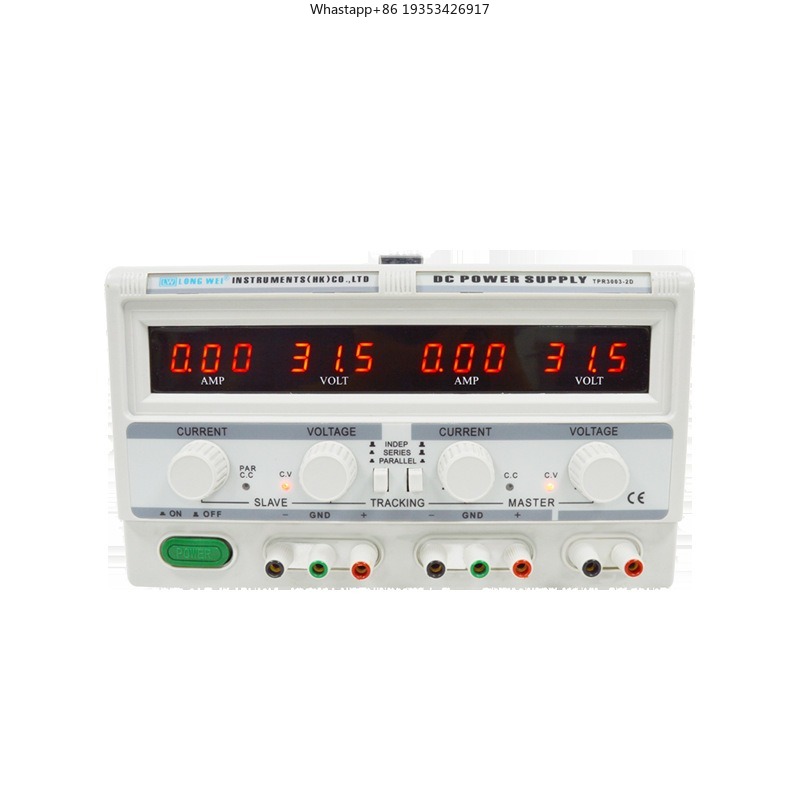 New Adjustable Linear DC Power - Dual Channel Linear Power Supply 30V 5A ulasan dan harga