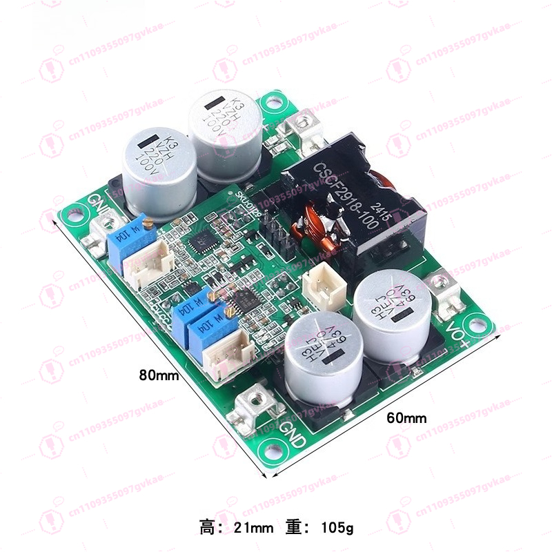 1000W DC-DC Synchronous Step-d - Step Down Dc Power Supply Module 1000W ulasan dan harga