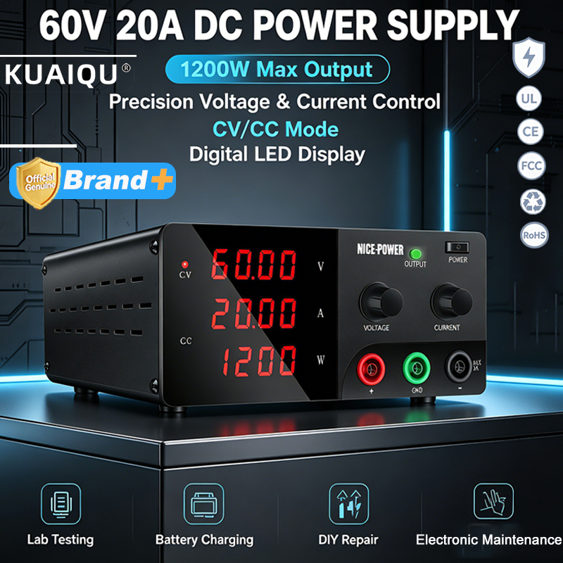 NICE-POWER 60V 20A High Power  - High Power 60V 20A Bench Power Supply ulasan dan harga