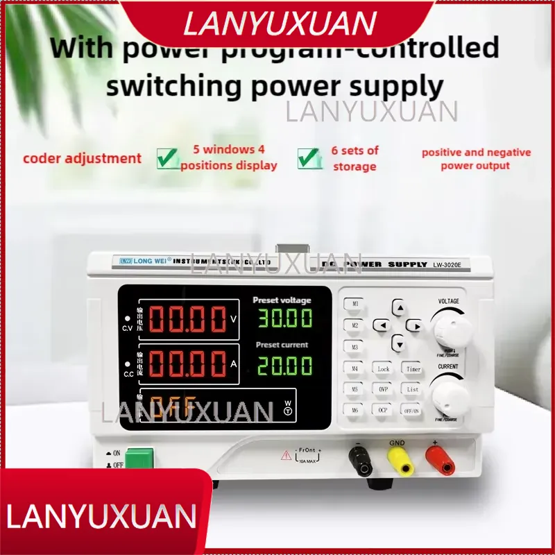 Longwei LW-1560E 900W 15V 30V  - High Power 60V 20A Bench Power Supply ulasan dan harga
