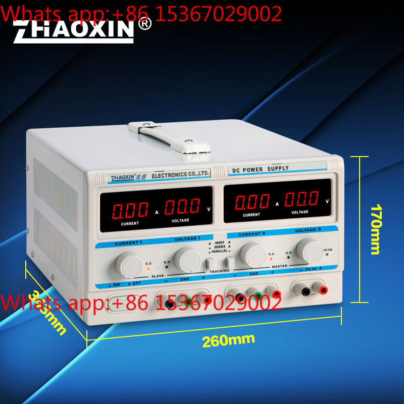 RXN-305D-II dual-channel linea - Dual Channel Linear Power Supply 30V 5A ulasan dan harga