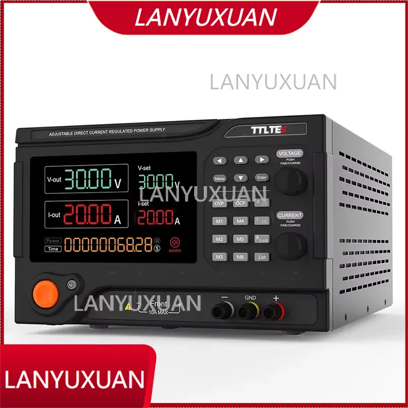 TTLTES Adjustable 60V DC Progr - Programmable Dc Power Supply 60V 10A ulasan dan harga