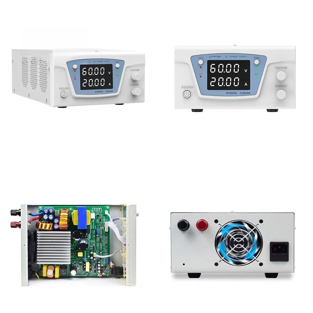 LED Dual Display DC Power Supp - High Power 60V 20A Bench Power Supply ulasan dan harga