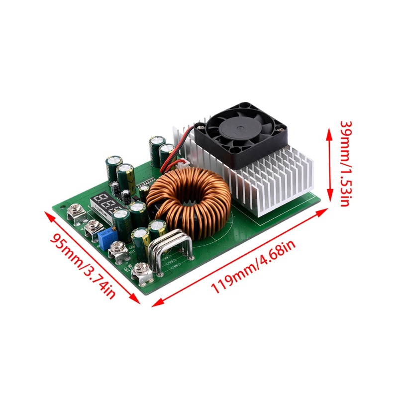1000W 50A DC-DC Buck Converter - Step Down Dc Power Supply Module 1000W ulasan dan harga