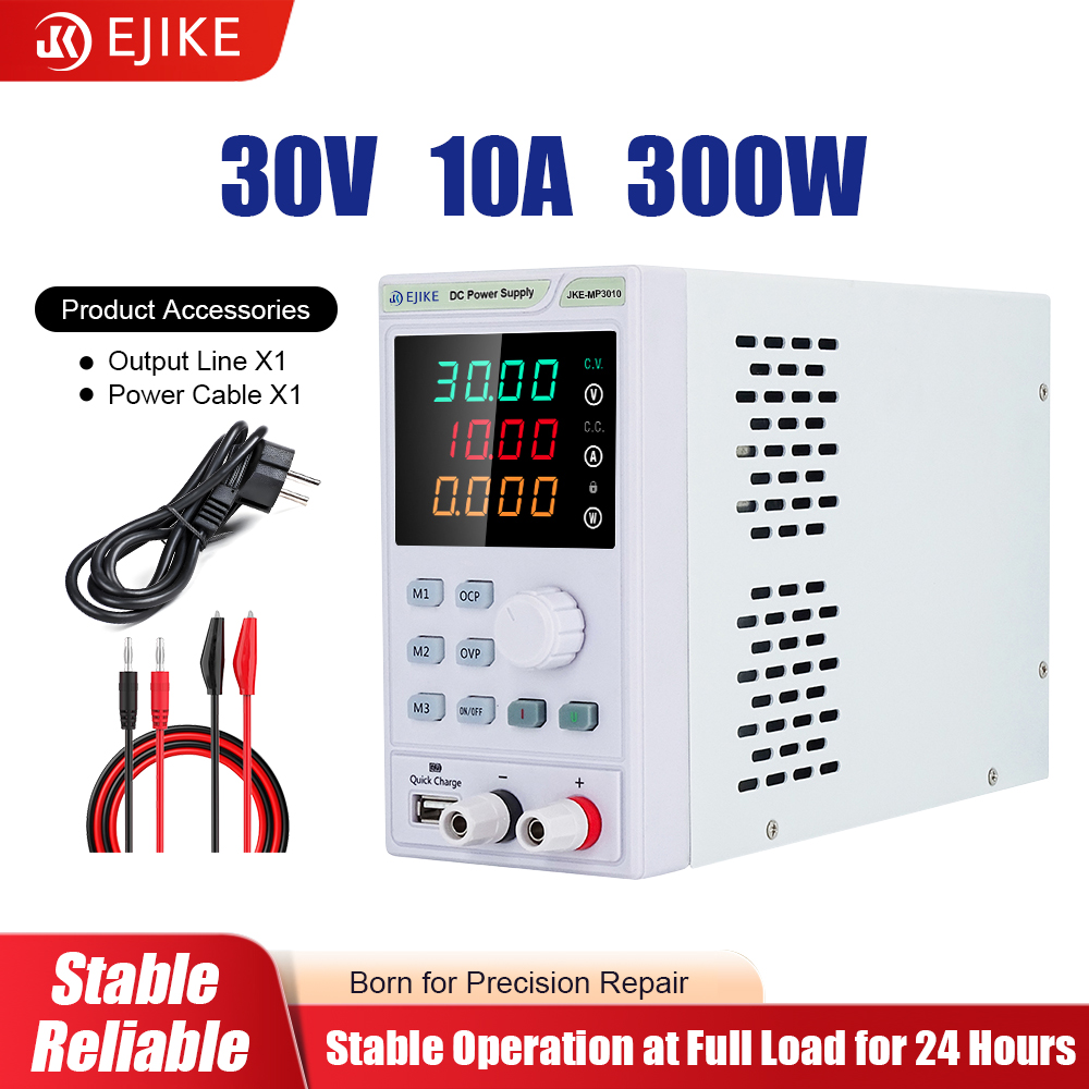 EJIKE DC Power Supply 300W Pro - Programmable Dc Power Supply 60V 10A ulasan dan harga